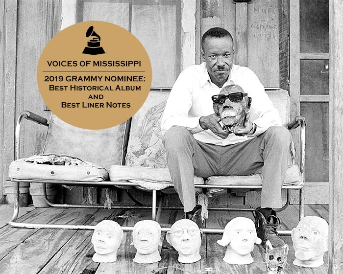 Voices of Mississipppi CD cover, Grammy nominated